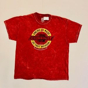 Retro chevy American made t shirt sz Large